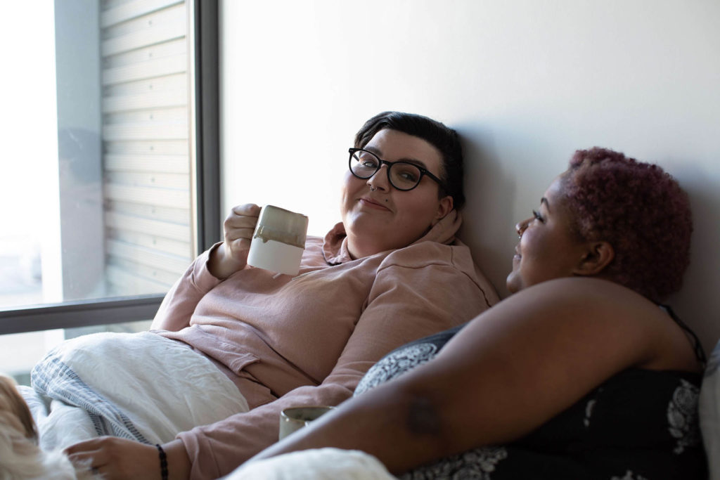 Queer Couple find the balance in nurturing a co-dependent relationship
